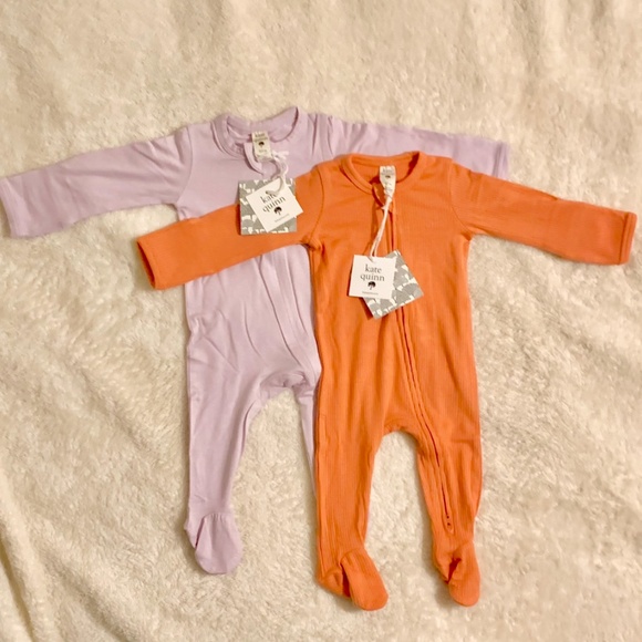 New! Kate Quinn Modal Footie Bundle, 0-3m sleepers, zippy, zippies, baby NWT - Picture 1 of 1